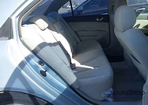 2007 Hyundai Sonata Gls from USA, damaged, VIN 5NPET46C57H258761